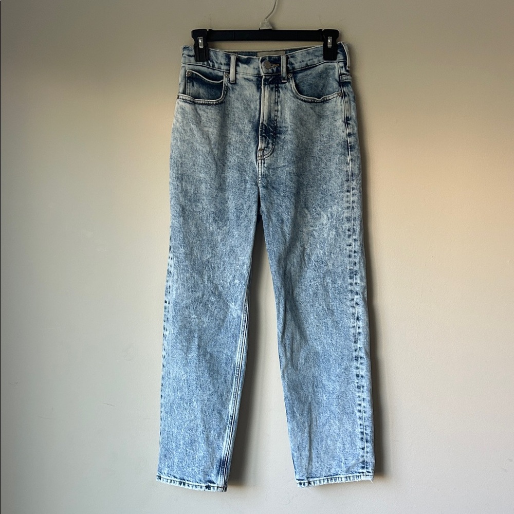 Everlane Way High Jean in Folsom Snow Size 26, 27in Inseam